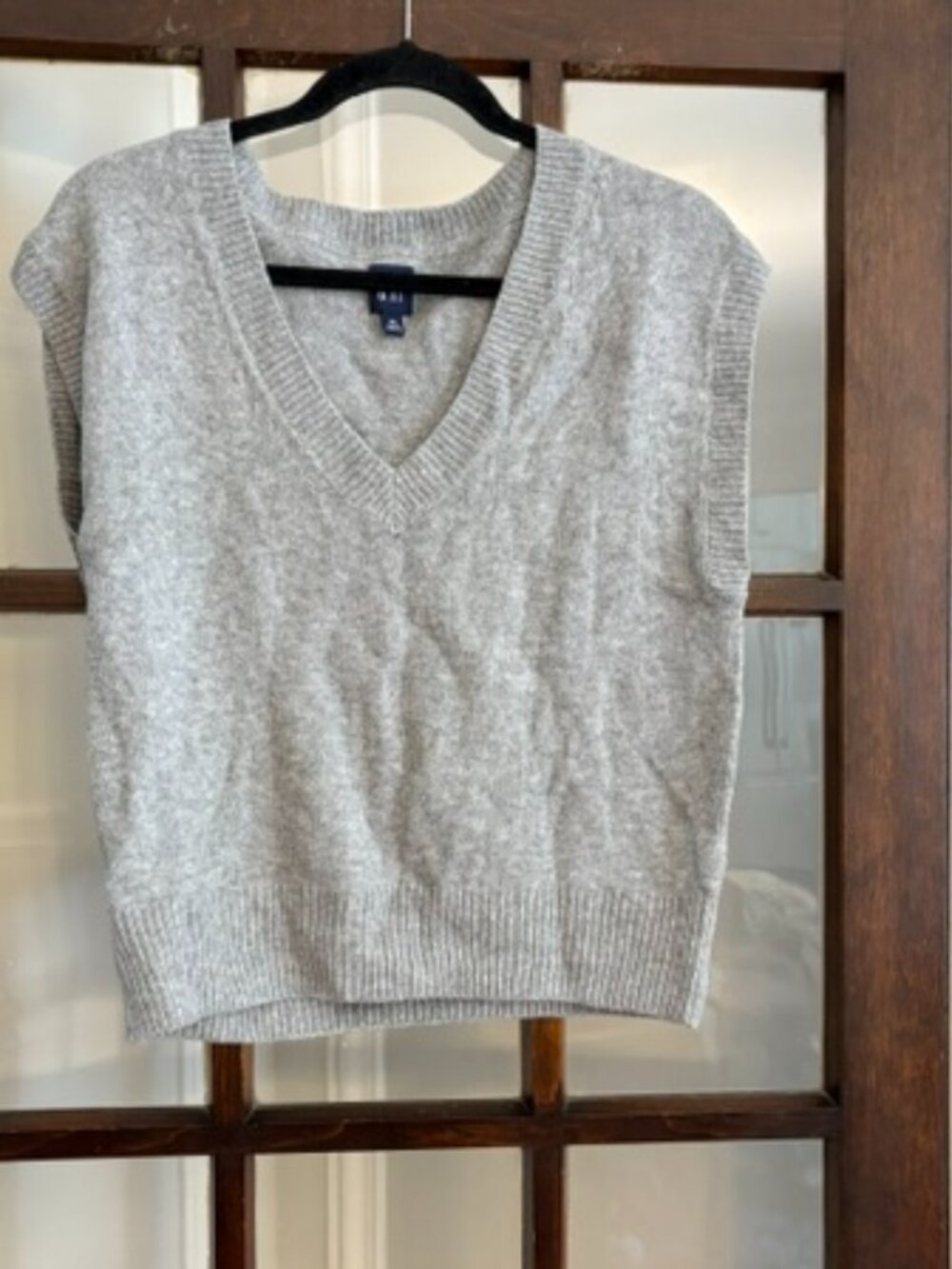 GAP Gray Sweater Vest, Size XS